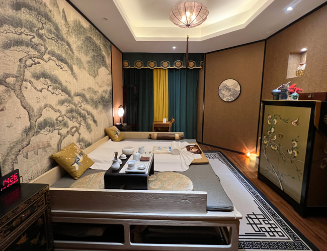 广州天河足疗减压会所环境展示（二）一种真挚的艺术生活态度