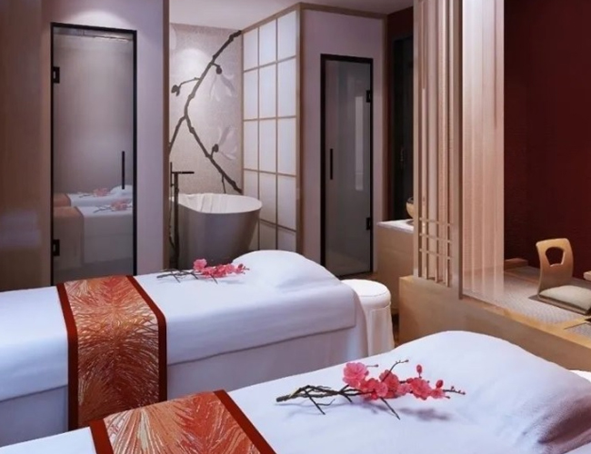 广州天河高端会所桑拿环境展示（九）快乐驿站，体验水疗